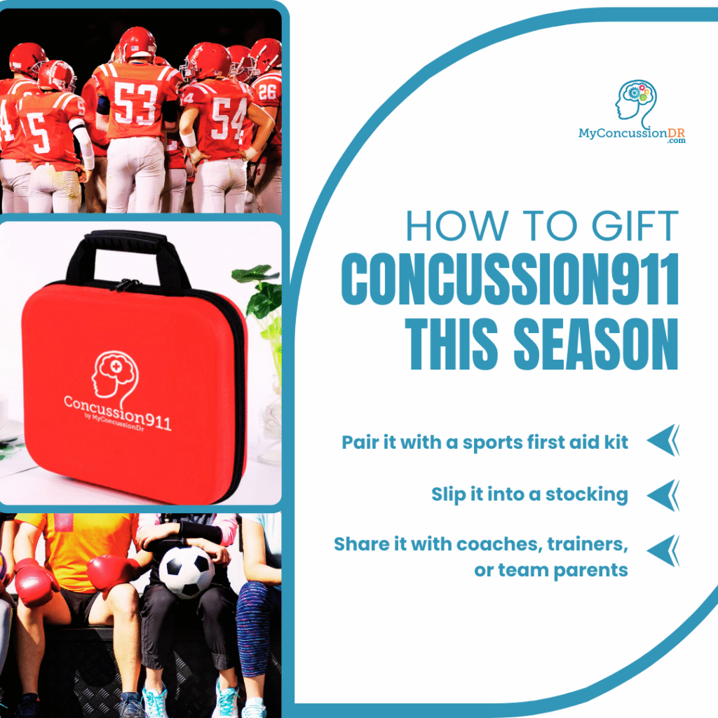 Concussion911 as a Holiday Gift for Sports Families: Protecting Against Concussion in Sports